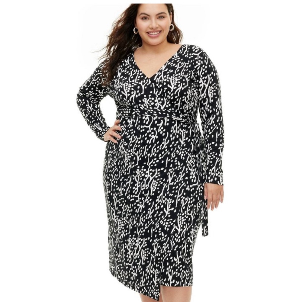 Diane Von Furstenberg - DVF for Target Long Sleeve Signature Wrap Dress